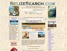 Tablet Screenshot of belizesearch.com